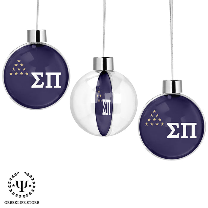Sigma Pi Christmas Ornament - Ball