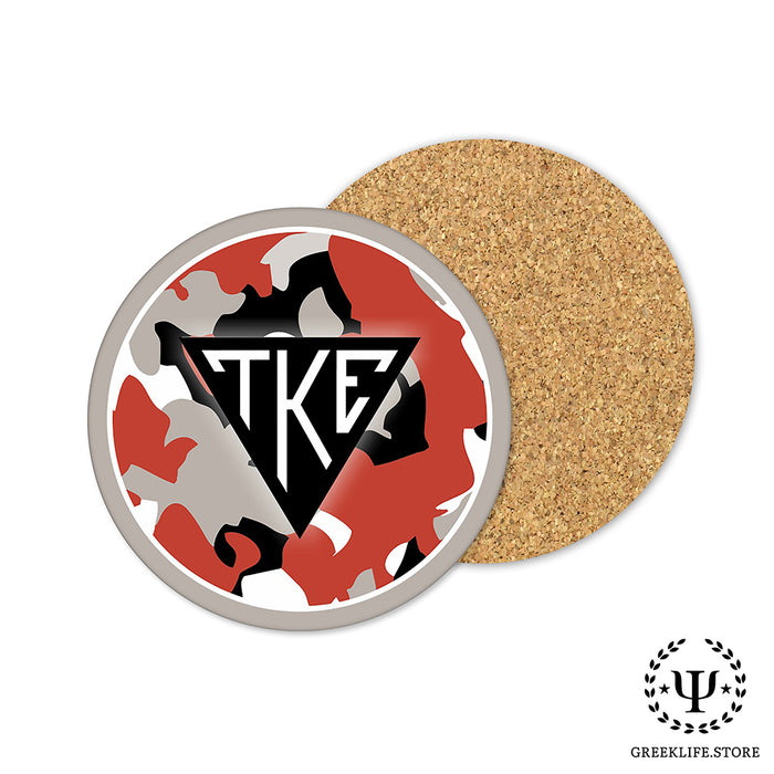 Tau Kappa Epsilon Beverage coaster round (Set of 4)