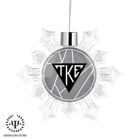 Tau Kappa Epsilon Christmas Ornament - Snowflake