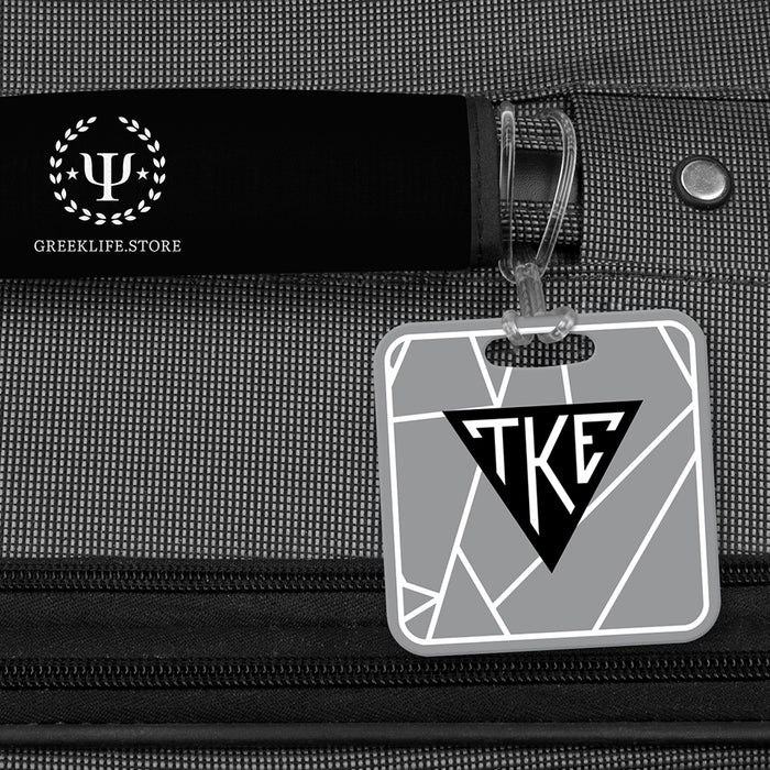 Tau Kappa Epsilon Luggage Bag Tag (square)