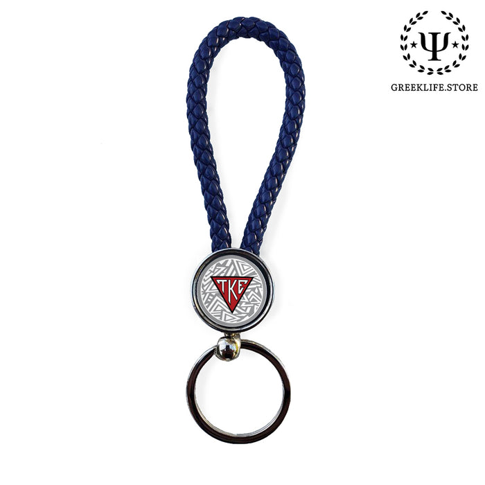 Tau Kappa Epsilon Key chain round
