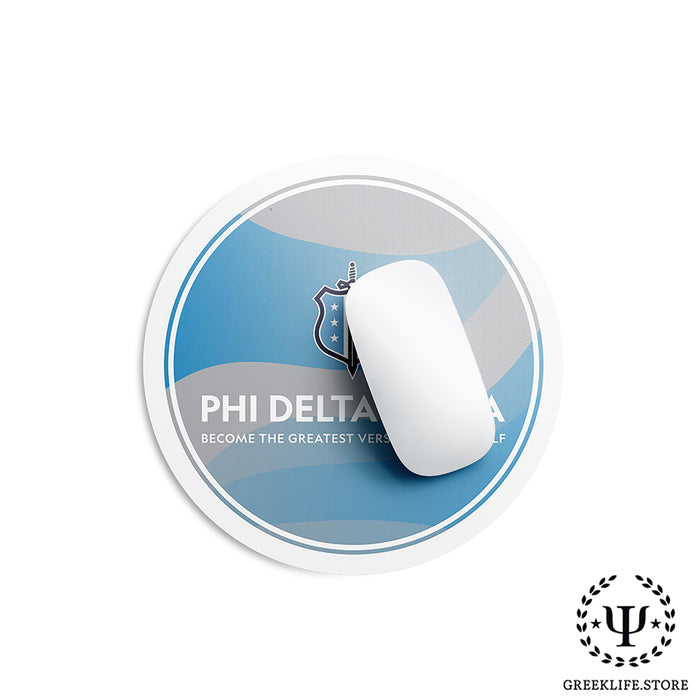 Phi Delta Theta Mouse Pad Round