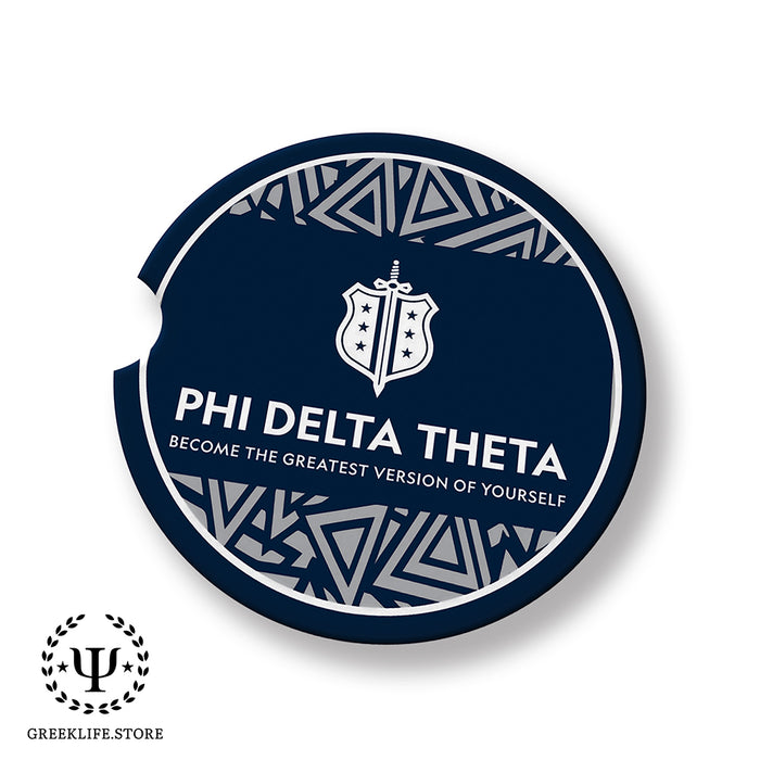 Phi Delta Theta Car Cup Holder Coaster (Set of 2)