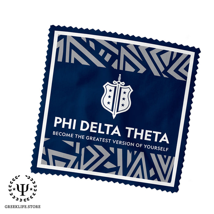 Phi Delta Theta Eyeglass Cleaner & Microfiber Cleaning Cloth