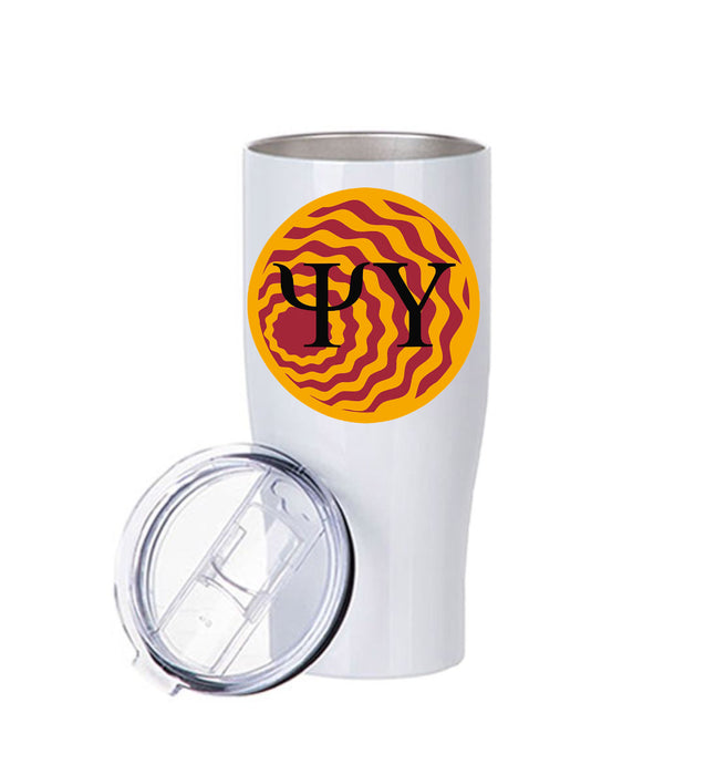 Psi Upsilon Stainless Steel Tumbler - 20oz