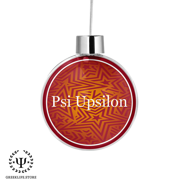 Psi Upsilon Christmas Ornament - Ball