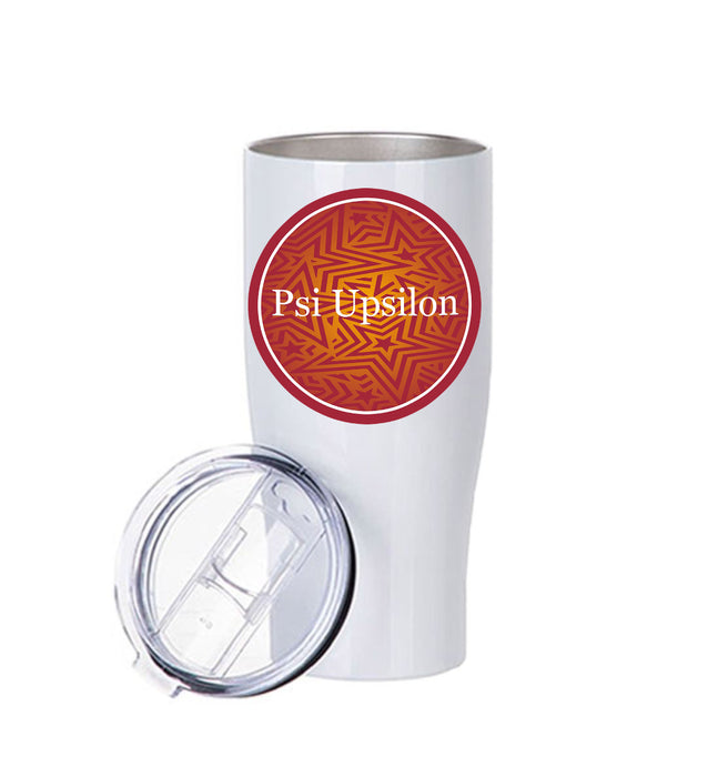 Psi Upsilon Stainless Steel Tumbler - 20oz