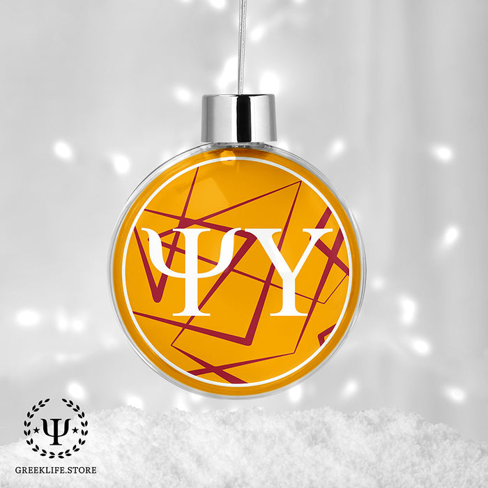 Psi Upsilon Christmas Ornament - Ball