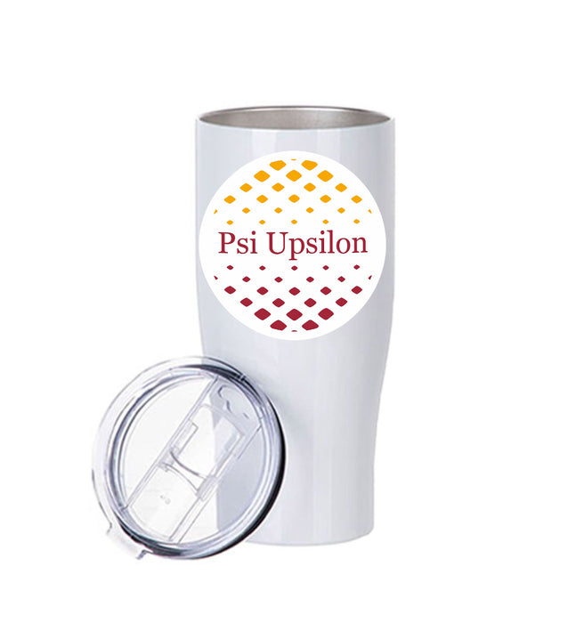 Psi Upsilon Stainless Steel Tumbler - 20oz