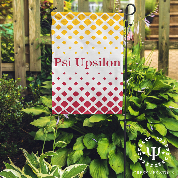 Psi Upsilon Garden Flags