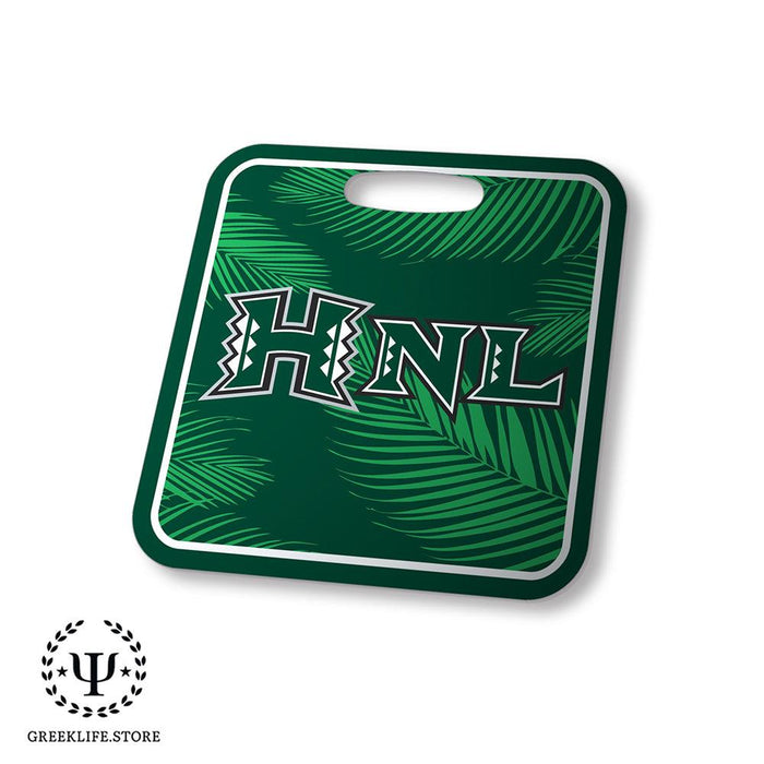 University of Hawaii Luggage Bag Tag (square)