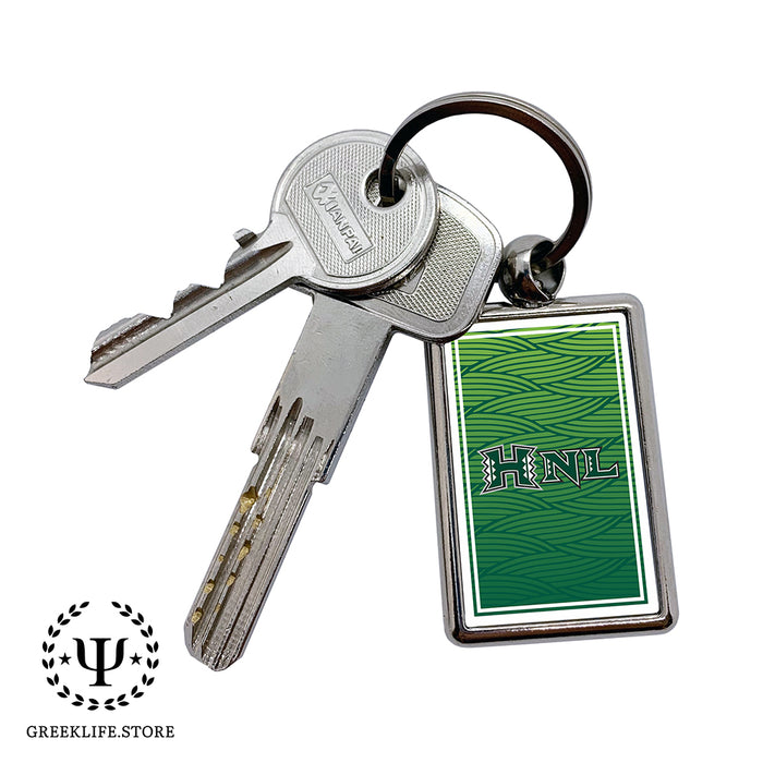 University of Hawaii Keychain Rectangular