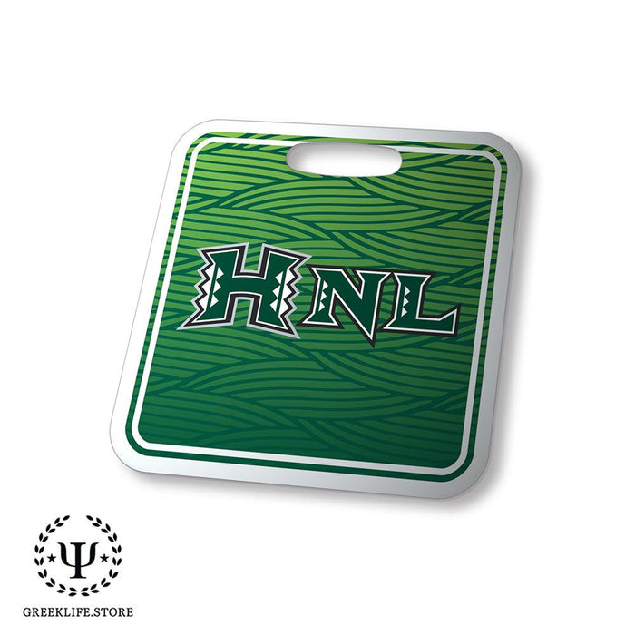 University of Hawaii Luggage Bag Tag (square)