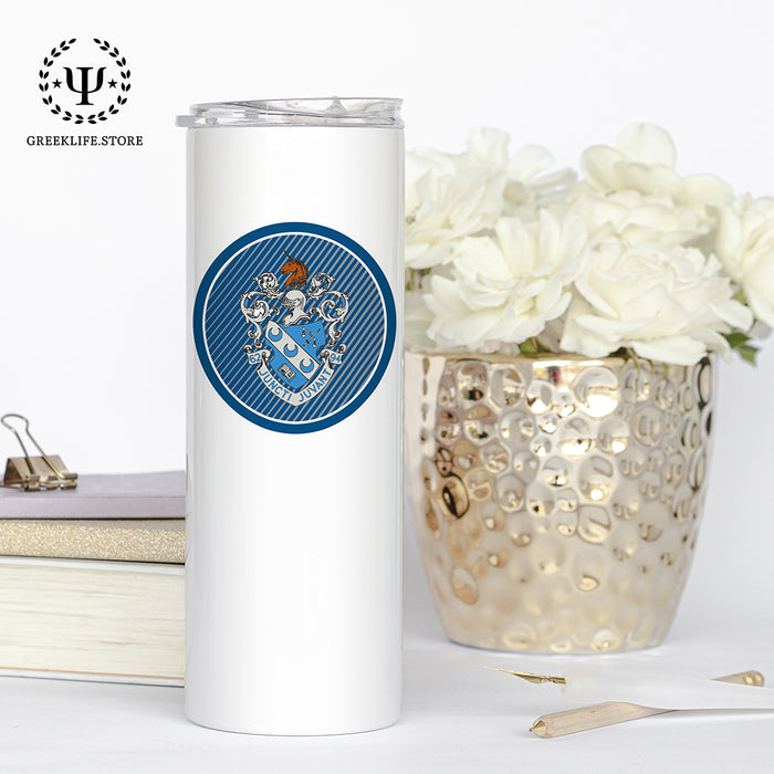 Theta Xi Stainless Steel Skinny Tumbler 20 OZ