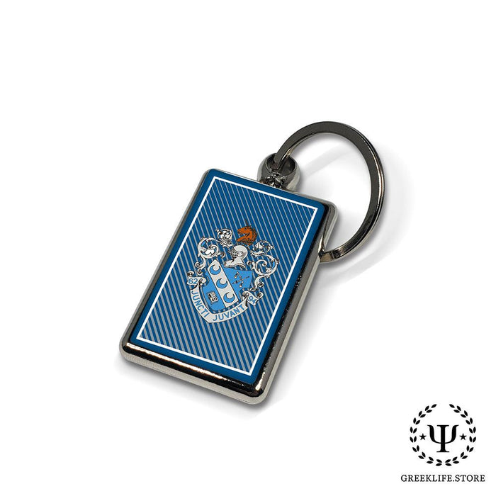 Theta Xi Keychain Rectangular