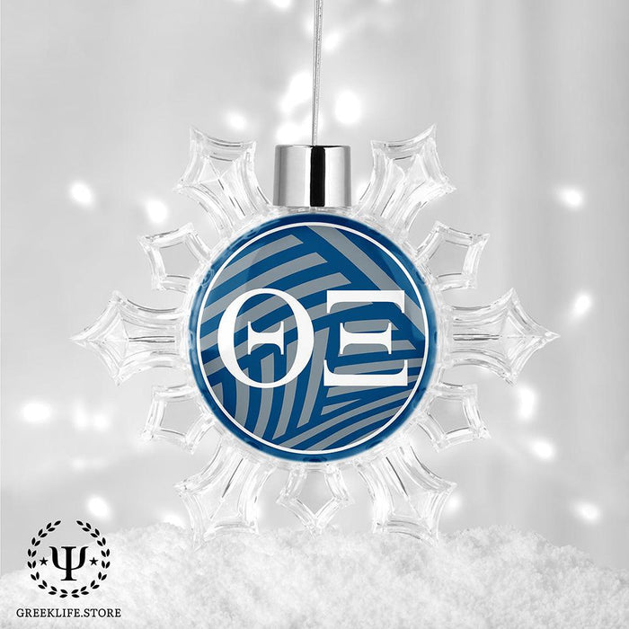 Theta Xi Christmas Ornament - Snowflake