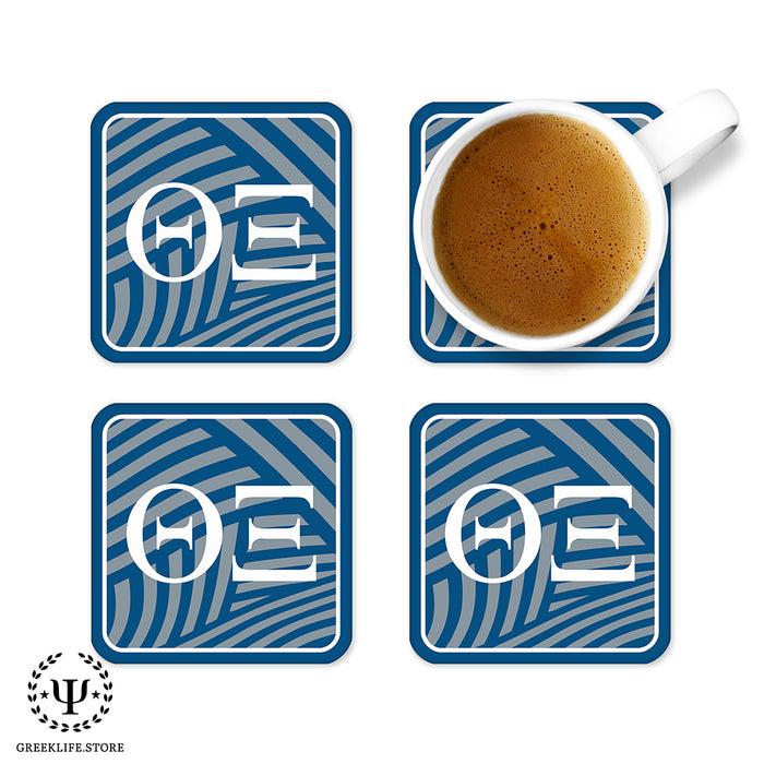 Theta Xi Beverage Coasters Square (Set of 4)