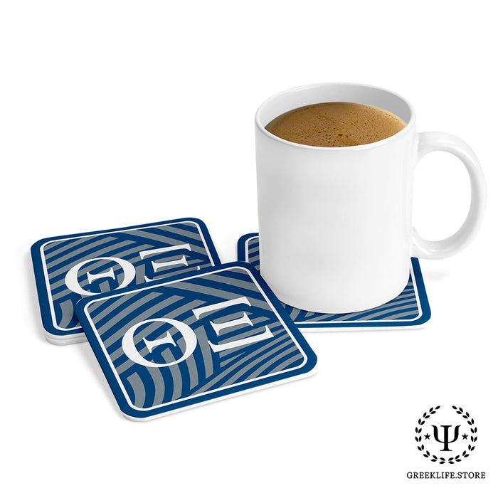 Theta Xi Beverage Coasters Square (Set of 4)