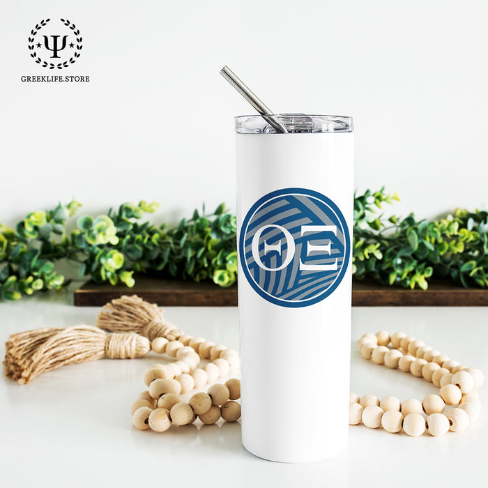 Theta Xi Stainless Steel Skinny Tumbler 20 OZ