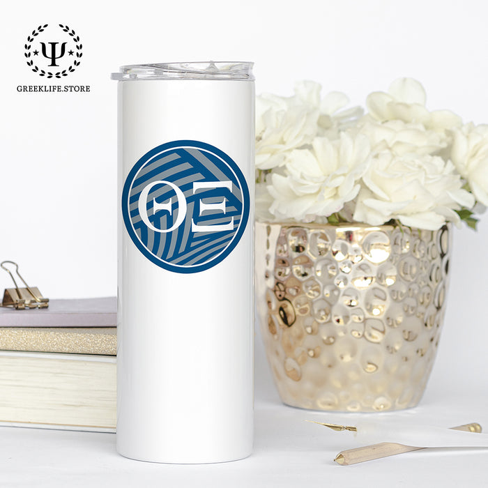 Theta Xi Stainless Steel Skinny Tumbler 20 OZ