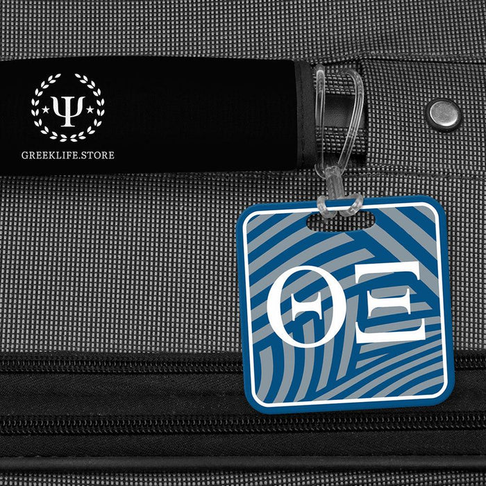 Theta Xi Luggage Bag Tag (square)