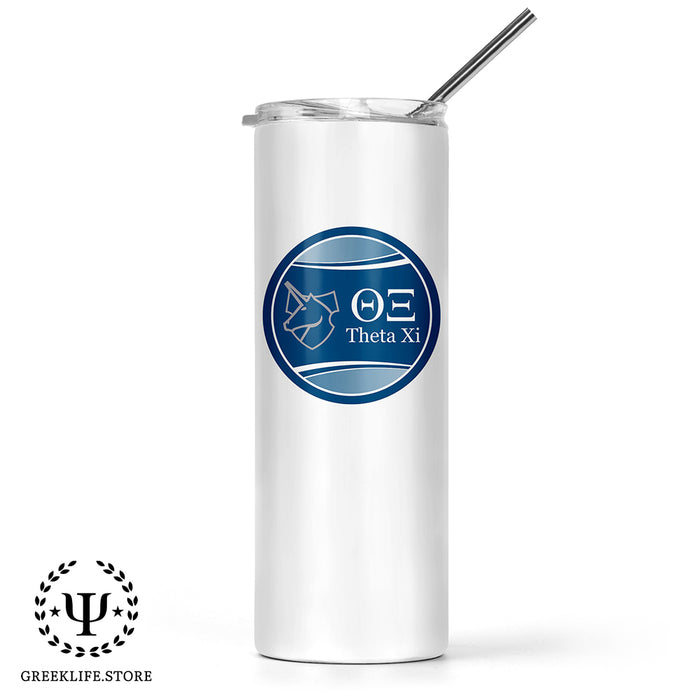 Theta Xi Stainless Steel Skinny Tumbler 20 OZ