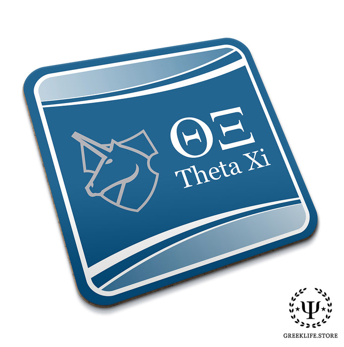 Theta Xi Beverage Coasters Square (Set of 4)