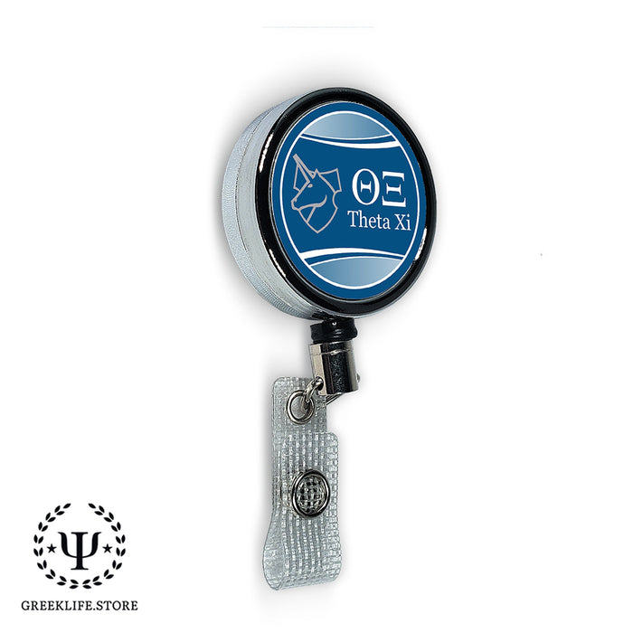 Theta Xi Badge Reel Holder