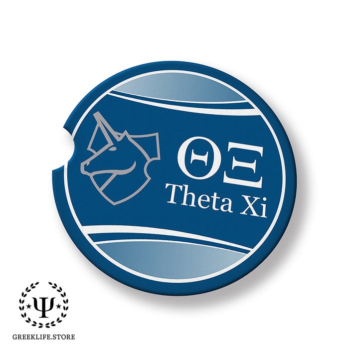 Theta Xi Car Cup Holder Coaster (Set of 2)