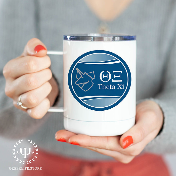 Theta Xi Stainless Steel Travel Mug 13 OZ