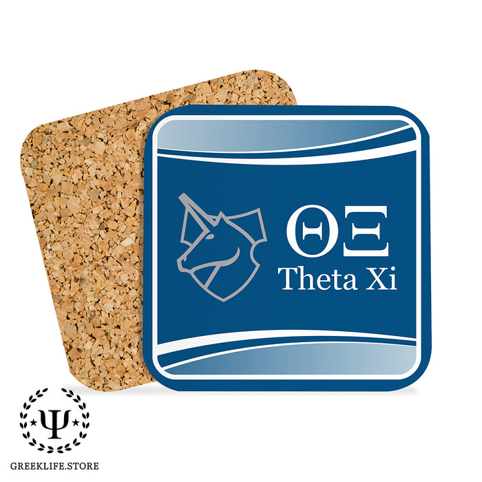 Theta Xi Beverage Coasters Square (Set of 4)