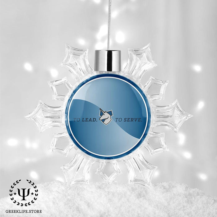 Theta Xi Christmas Ornament - Snowflake