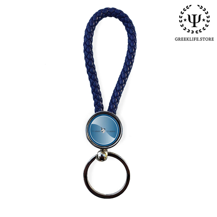 Theta Xi Key chain round