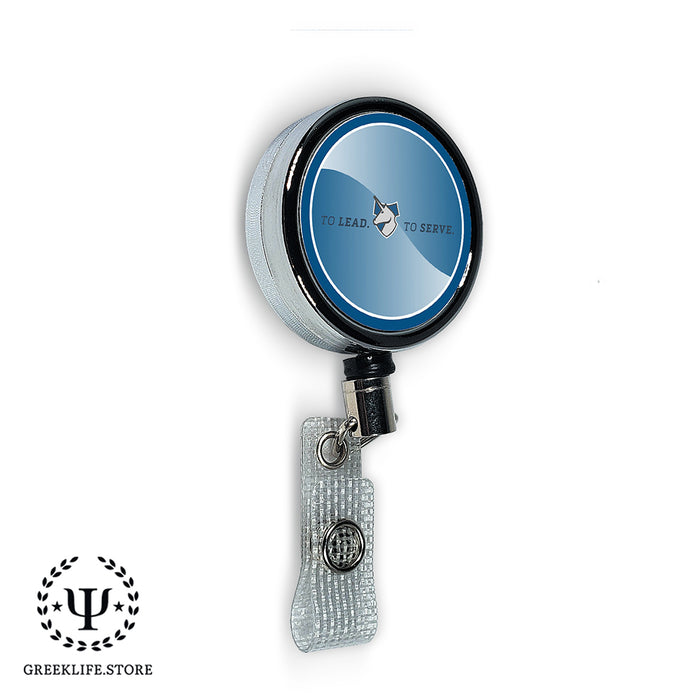 Theta Xi Badge Reel Holder