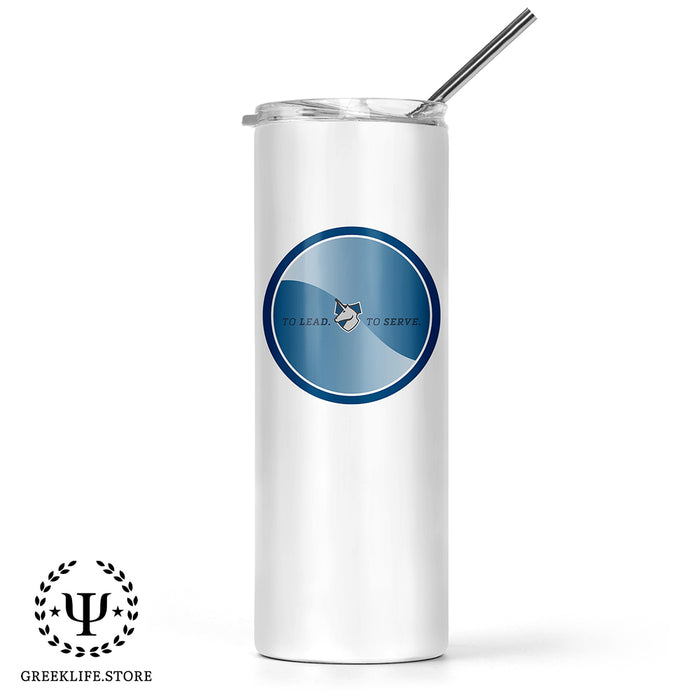 Theta Xi Stainless Steel Skinny Tumbler 20 OZ