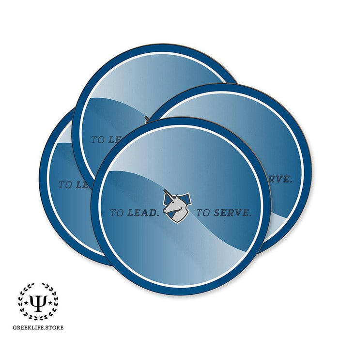 Theta Xi Beverage coaster round (Set of 4)