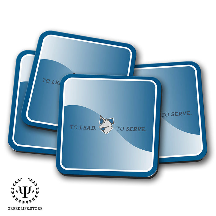 Theta Xi Beverage Coasters Square (Set of 4)