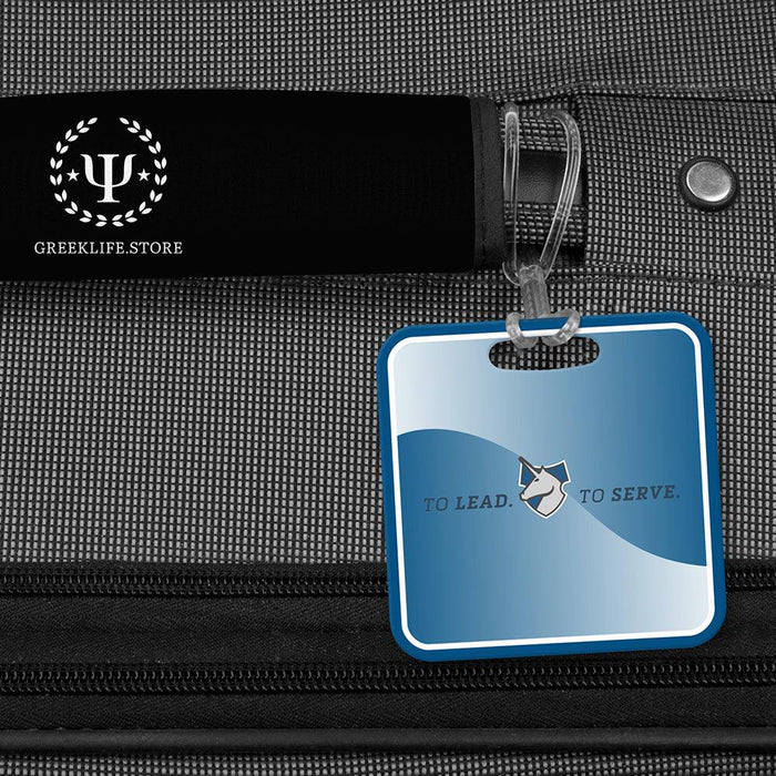 Theta Xi Luggage Bag Tag (square)