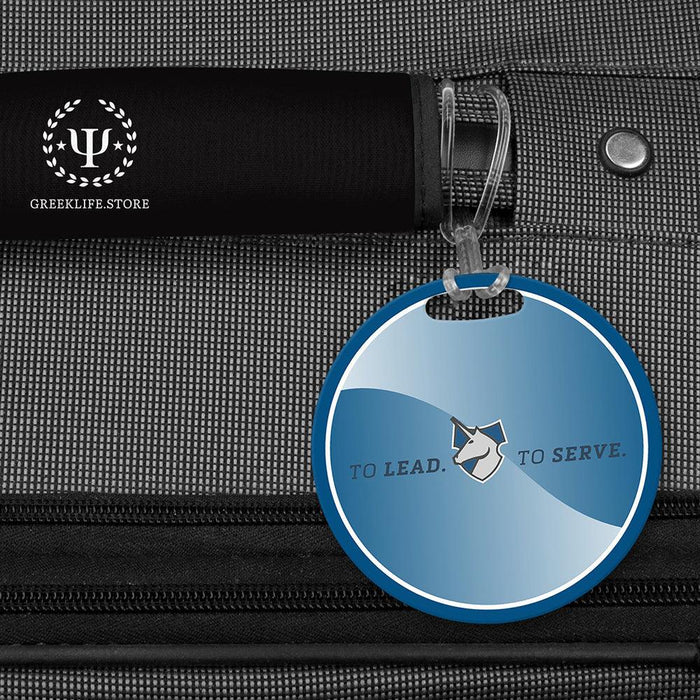 Theta Xi Luggage Bag Tag (round)