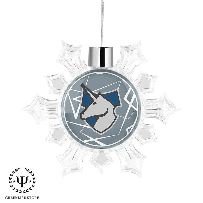 Theta Xi Christmas Ornament - Snowflake