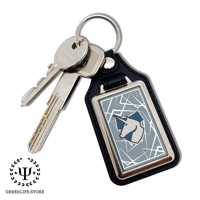 Theta Xi Keychain Rectangular