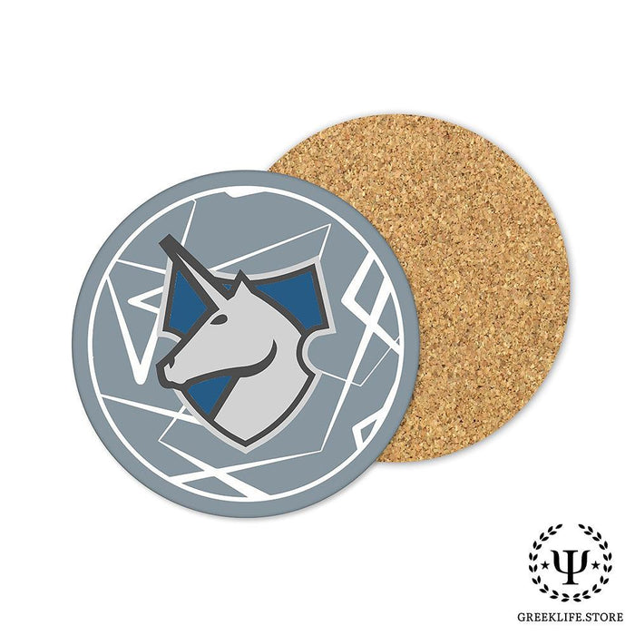 Theta Xi Beverage coaster round (Set of 4)