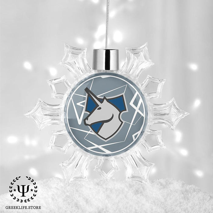 Theta Xi Christmas Ornament - Snowflake