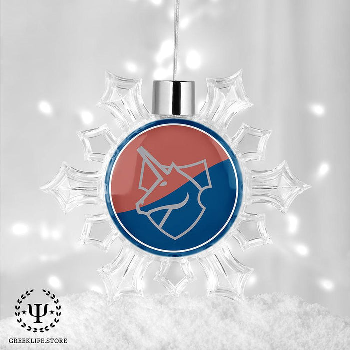 Theta Xi Christmas Ornament - Snowflake