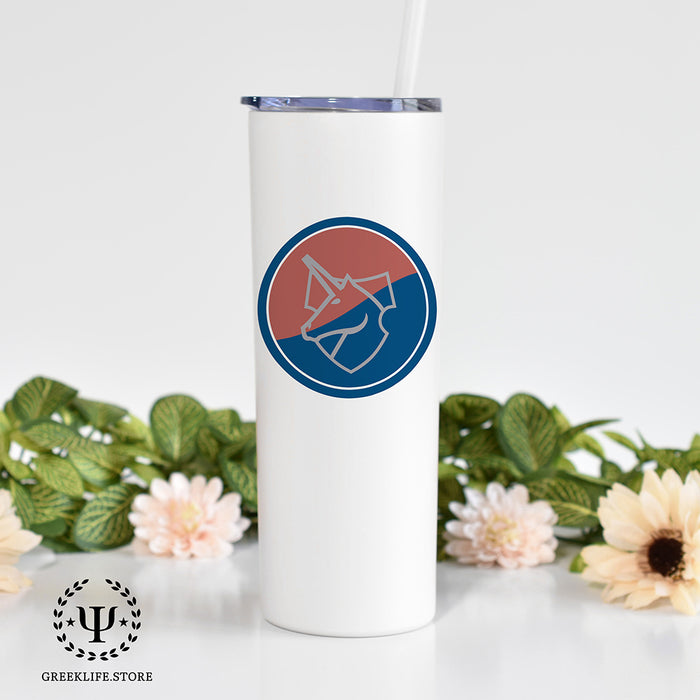 Theta Xi Stainless Steel Skinny Tumbler 20 OZ