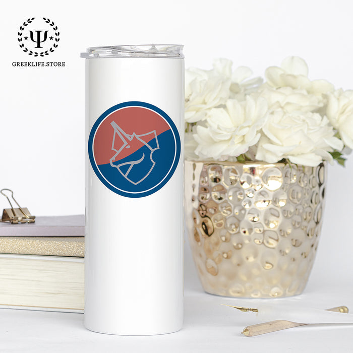 Theta Xi Stainless Steel Skinny Tumbler 20 OZ