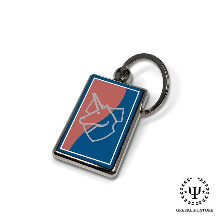 Theta Xi Keychain Rectangular