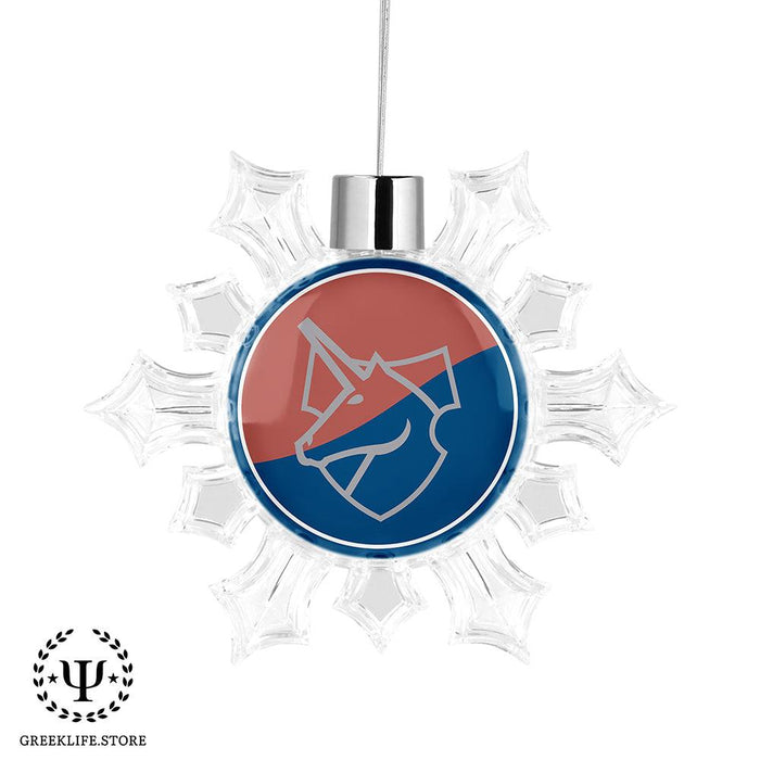 Theta Xi Christmas Ornament - Snowflake