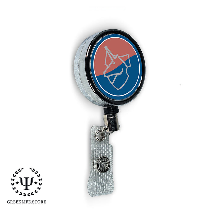 Theta Xi Badge Reel Holder