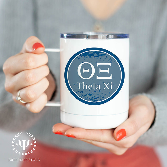 Theta Xi Stainless Steel Travel Mug 13 OZ